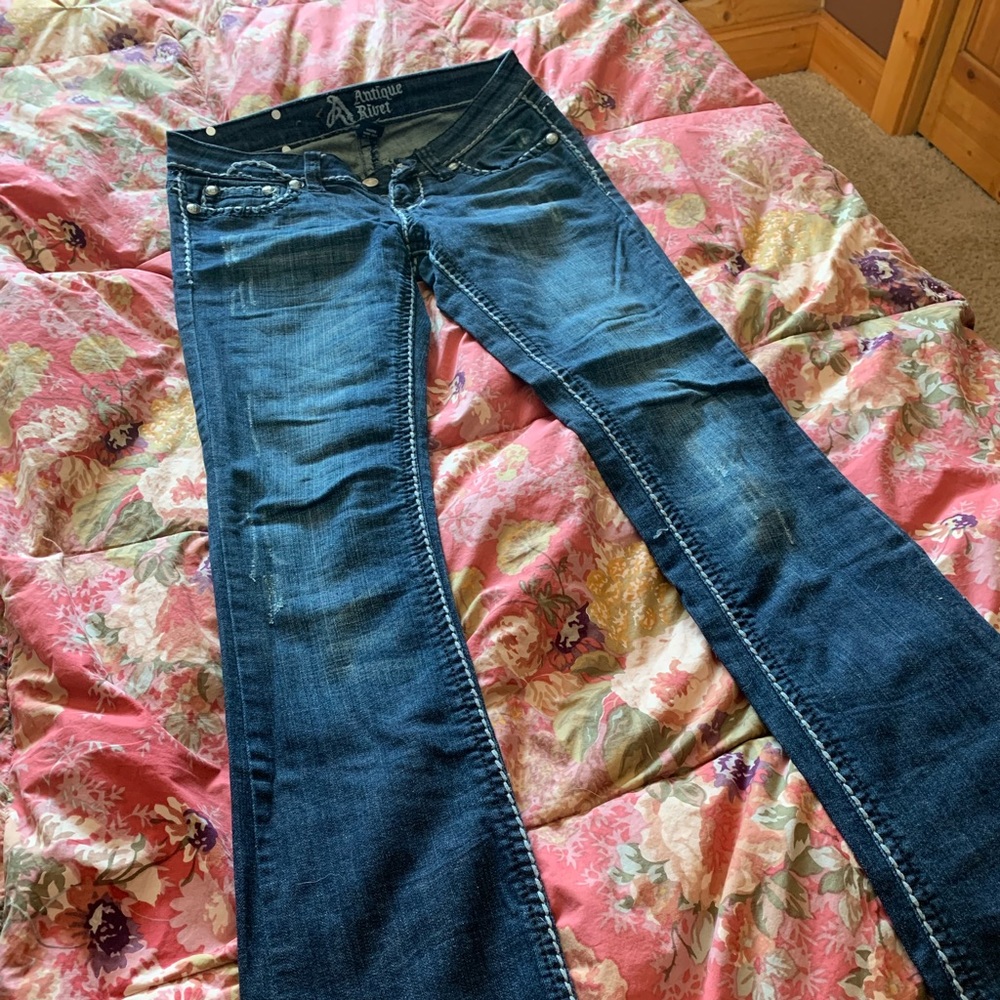 Antique River Jean - low rise